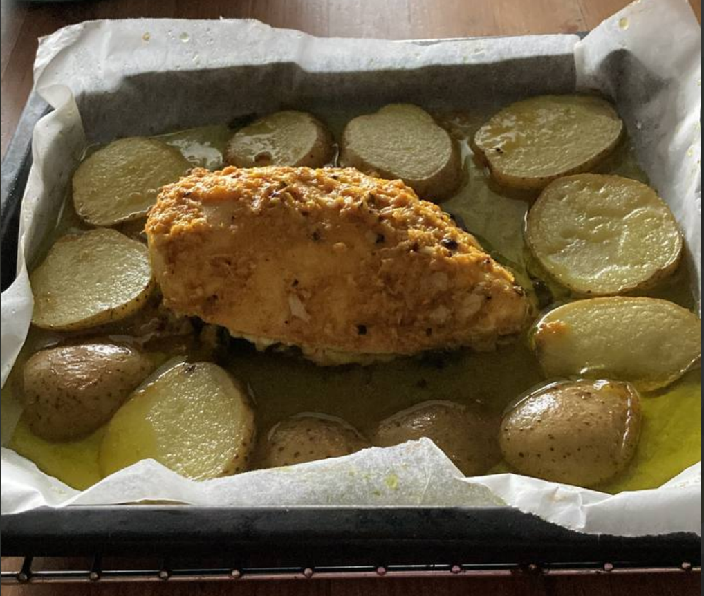 Oven baked Chicken Breast